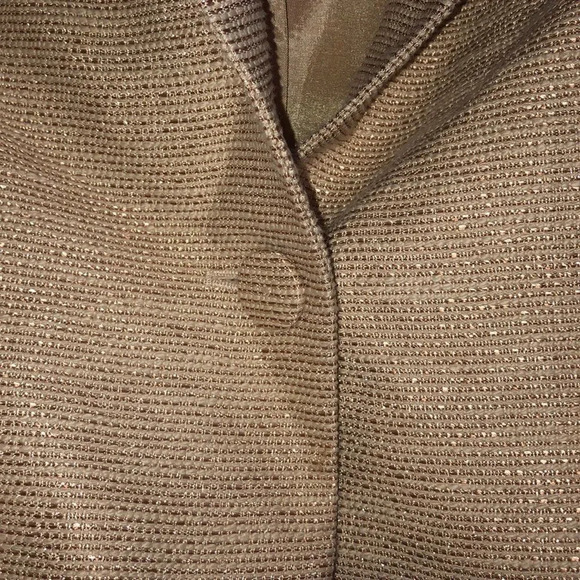 HOBBS invitation gold cropped jacket - Picture 3 of 6
